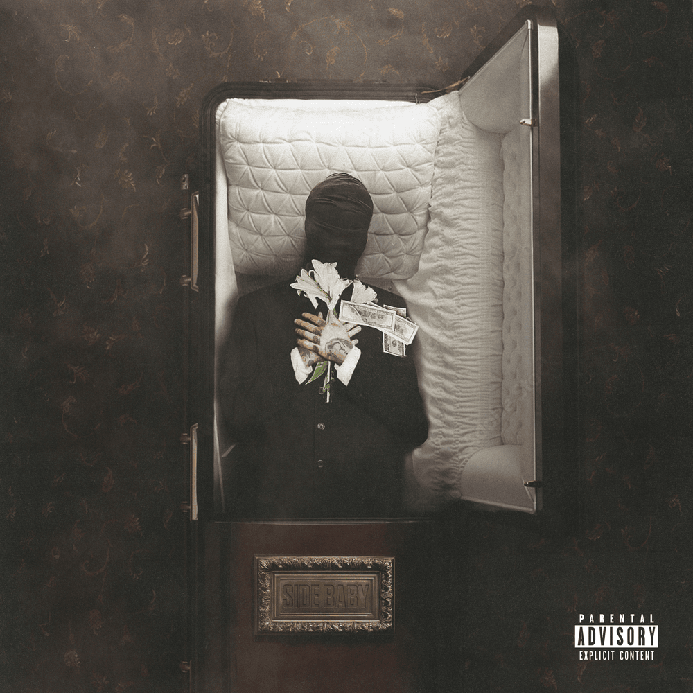 Album cover art for "VOLERMI MORTO" by Side Baby
