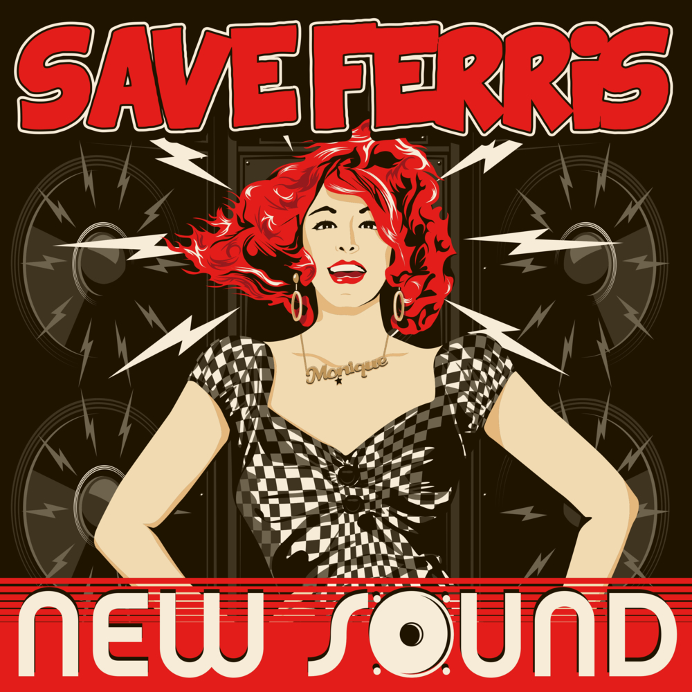 Album cover art for "New Sound" by Save Ferris & Neville Staple