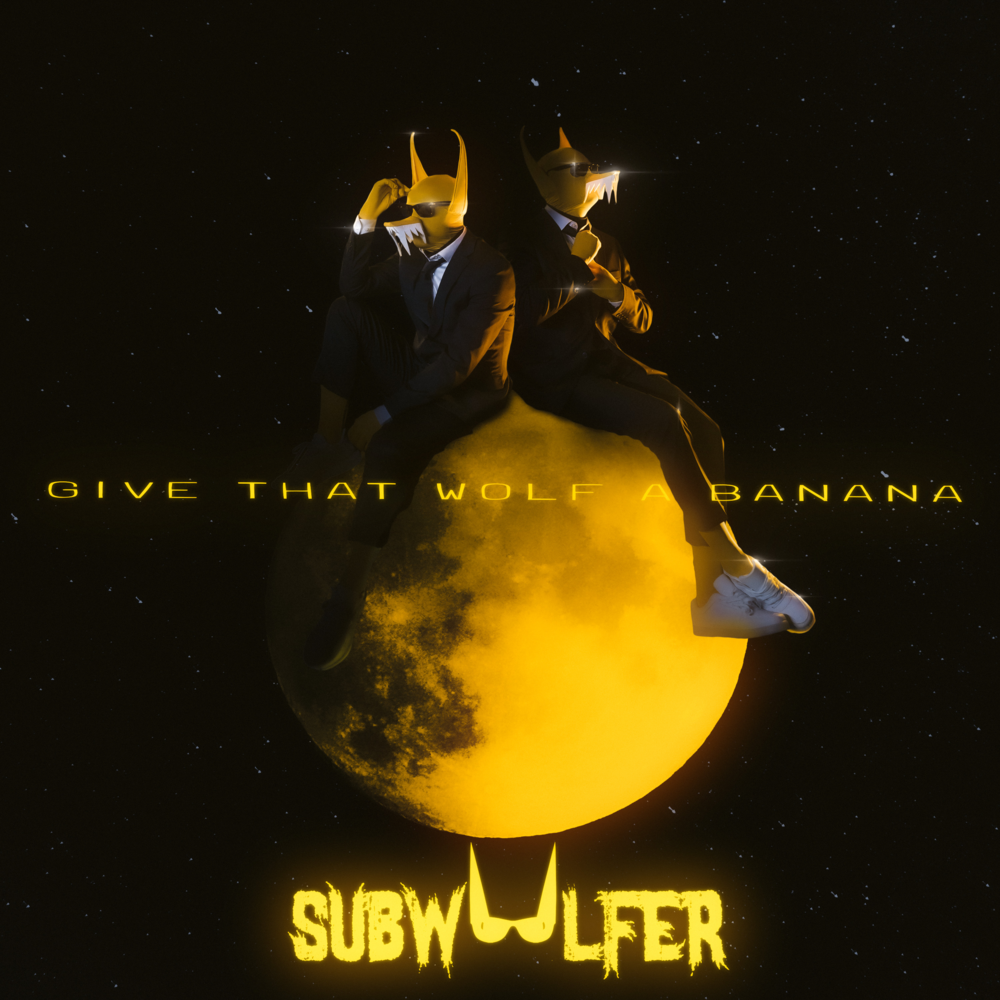 Album cover art for "Give That Wolf A Banana" by Ubisoft