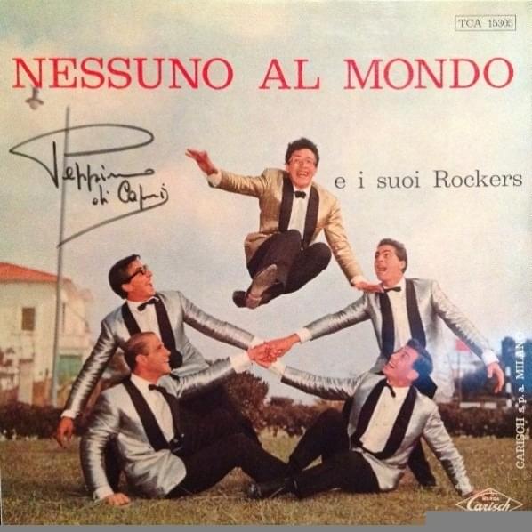 Album cover art for "Io tremmo" by Peppino Di Capri