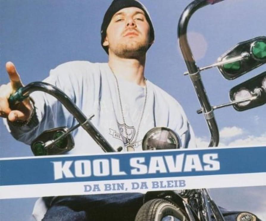 Album cover art for "Da bin, da bleib" by Kool Savas