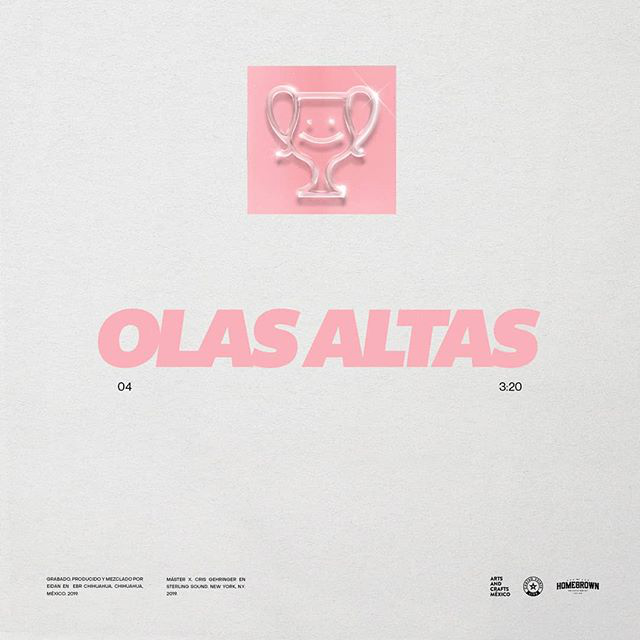 Album cover art for "Olas Altas" by Dromedarios Mágicos