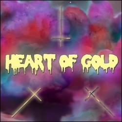 Album cover art for "Heart of Gold" by Creep-P & KAITO