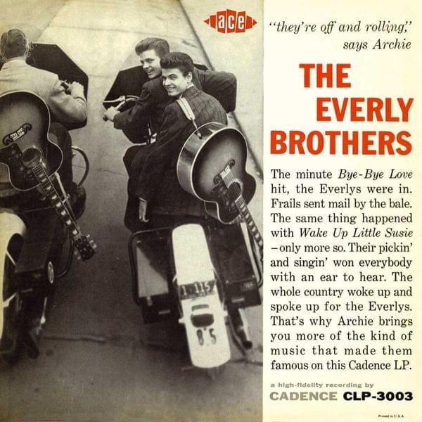 Album cover art for "Be-Bop-A-Lula" by ​The Everly Brothers