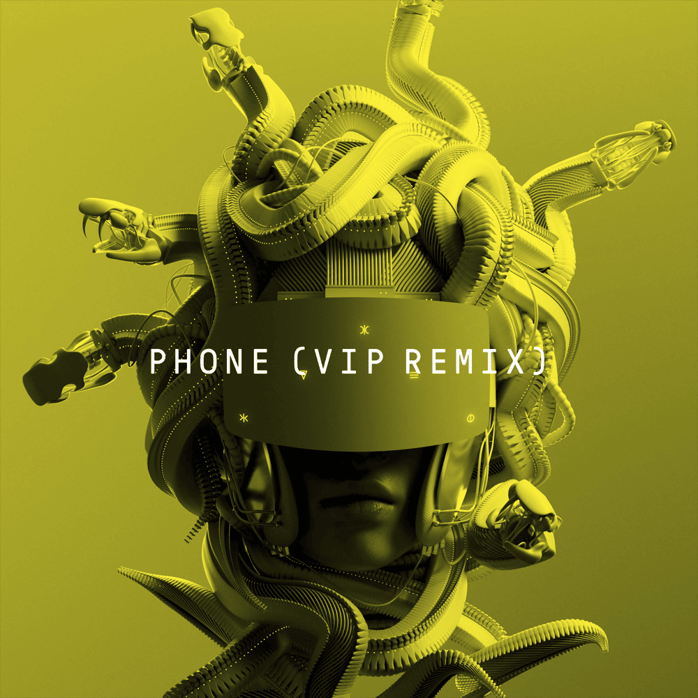 Album cover art for "Phone (VIP Mix)" by MEDUZA & Sam Tompkins & Em Beihold