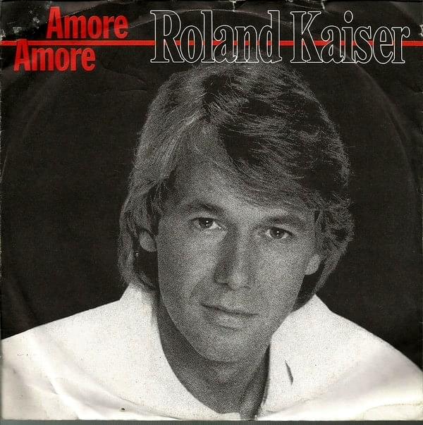 Album cover art for "Amore amore" by Roland Kaiser