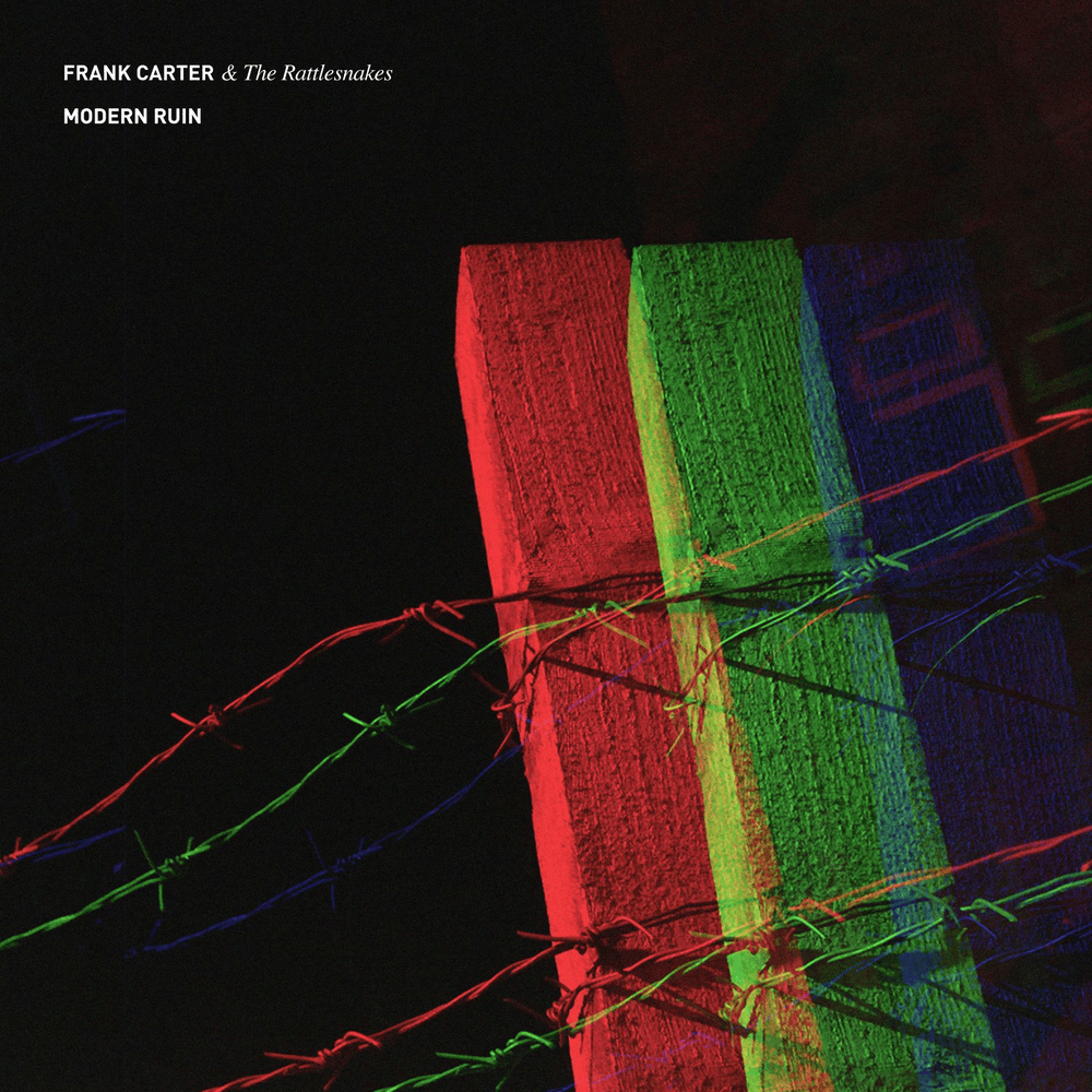 Album cover art for "Modern Ruin" by Frank Carter & The Rattlesnakes