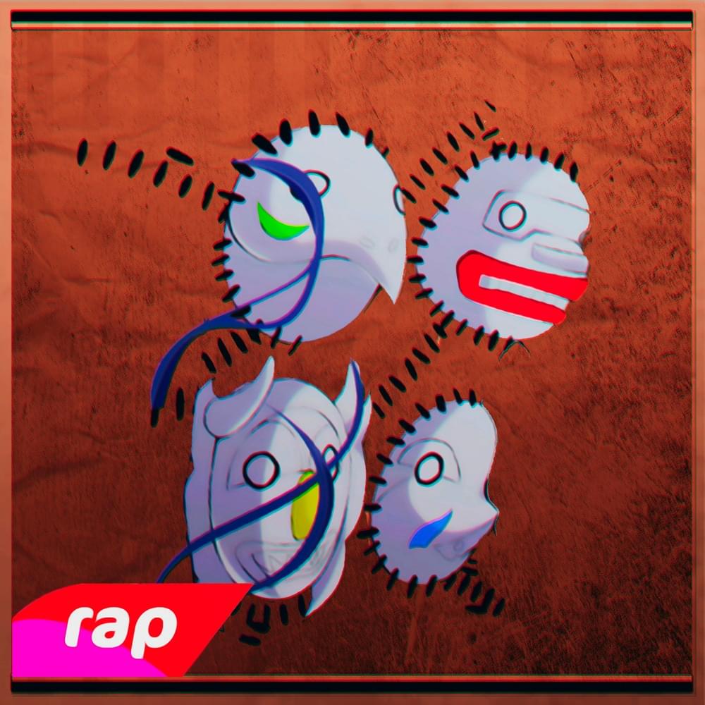Album cover art for "Rap do Kakuzu: Achou Que Eu Tinha Morrido (Nerd Hits)" by 7 Minutoz & Pedro Alvez