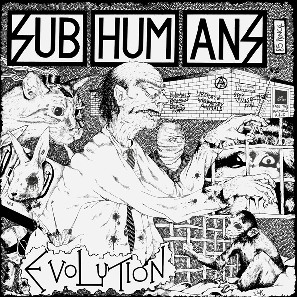Album cover art for "Germ" by Subhumans (UK)