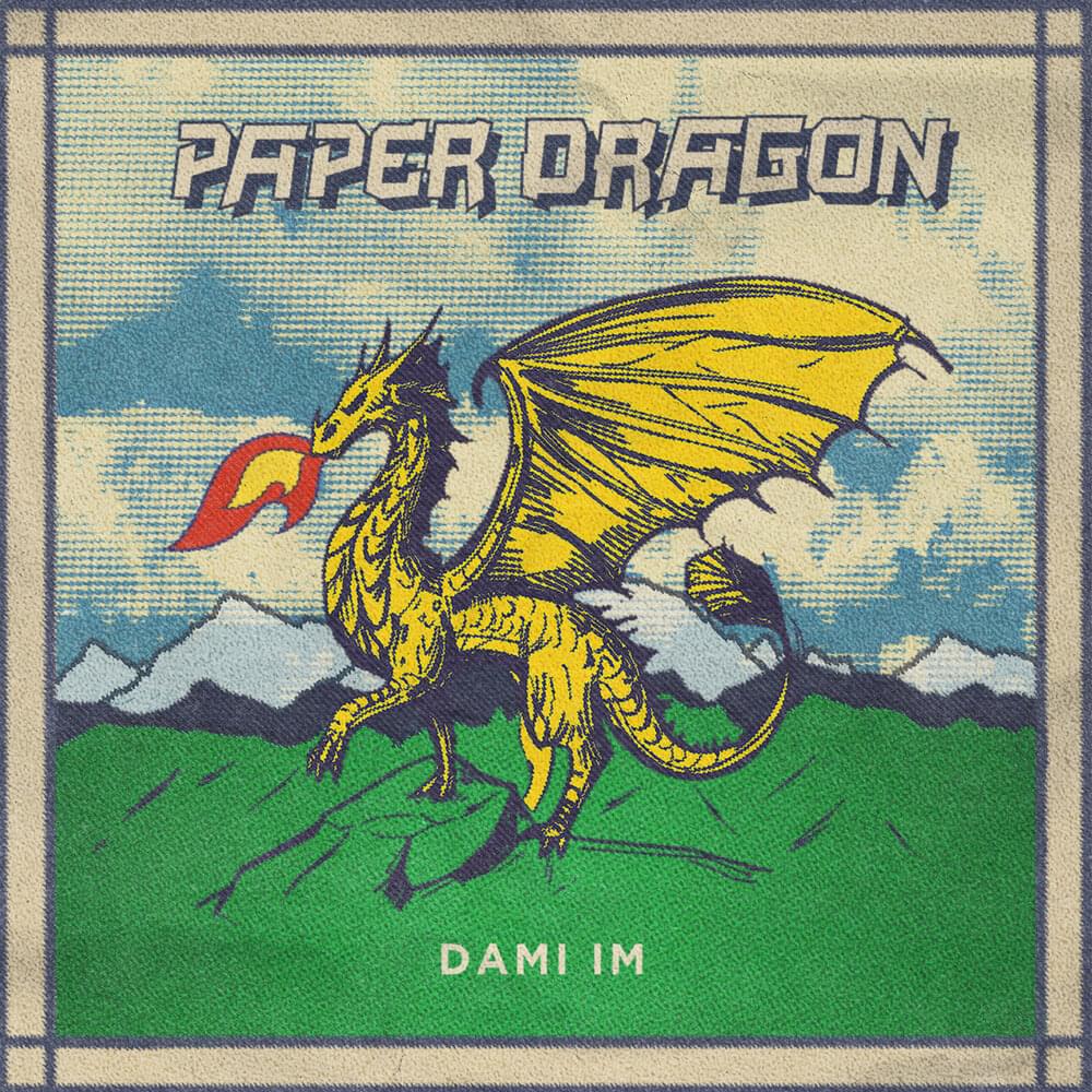 Album cover art for "Paper Dragon" by Dami Im