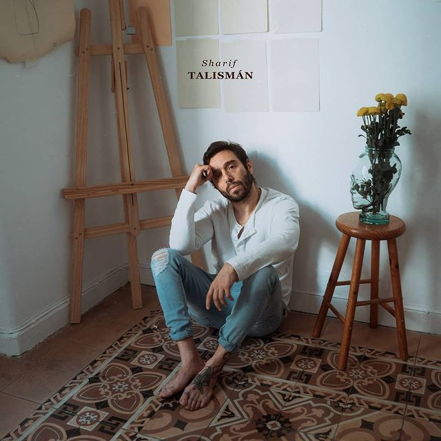 Album cover art for "Talismán" by Sharif & David Sancho