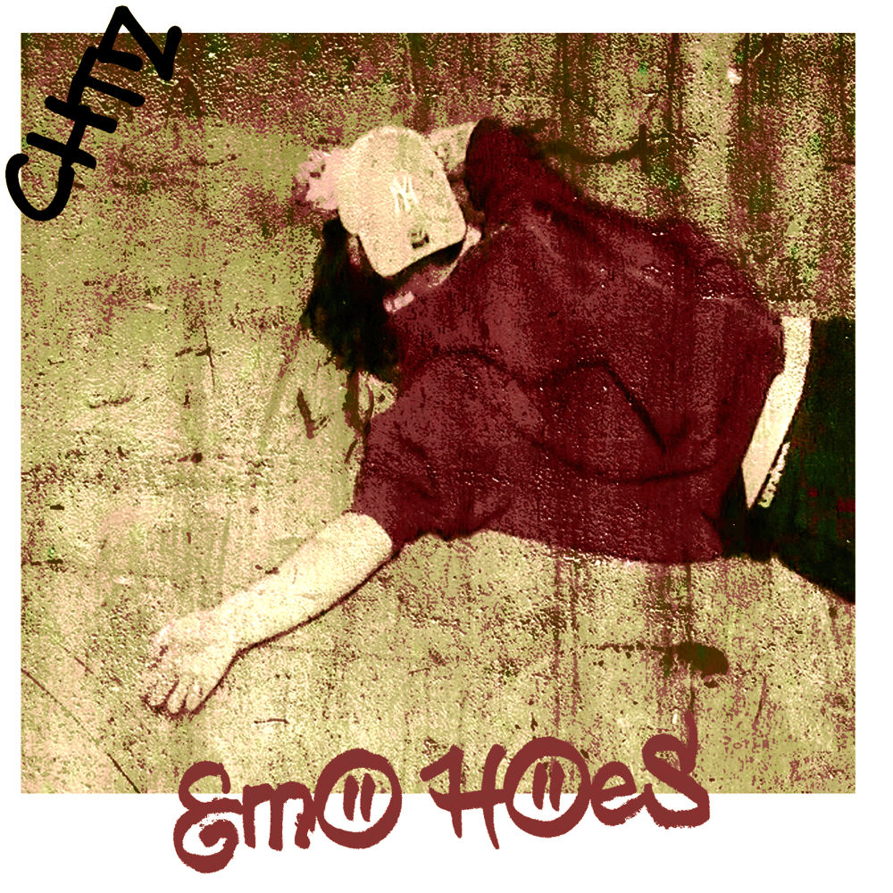 Album cover art for "EMO HOES" by Cheatz (POL)