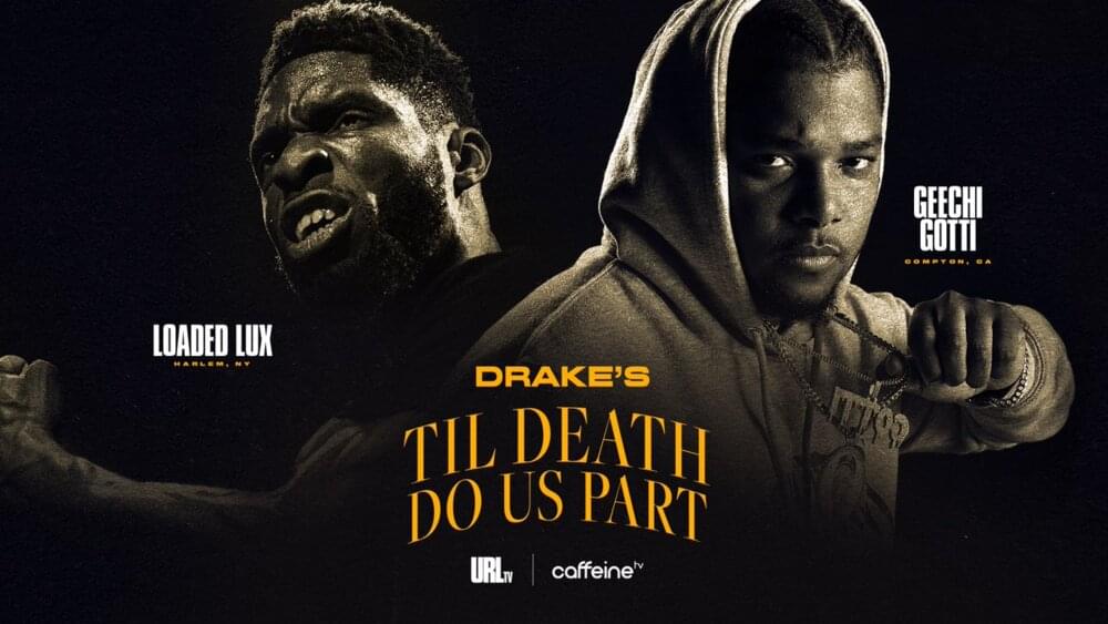 Album cover art for "Loaded Lux vs. Geechi Gotti" by URLtv & Loaded Lux & Geechi Gotti