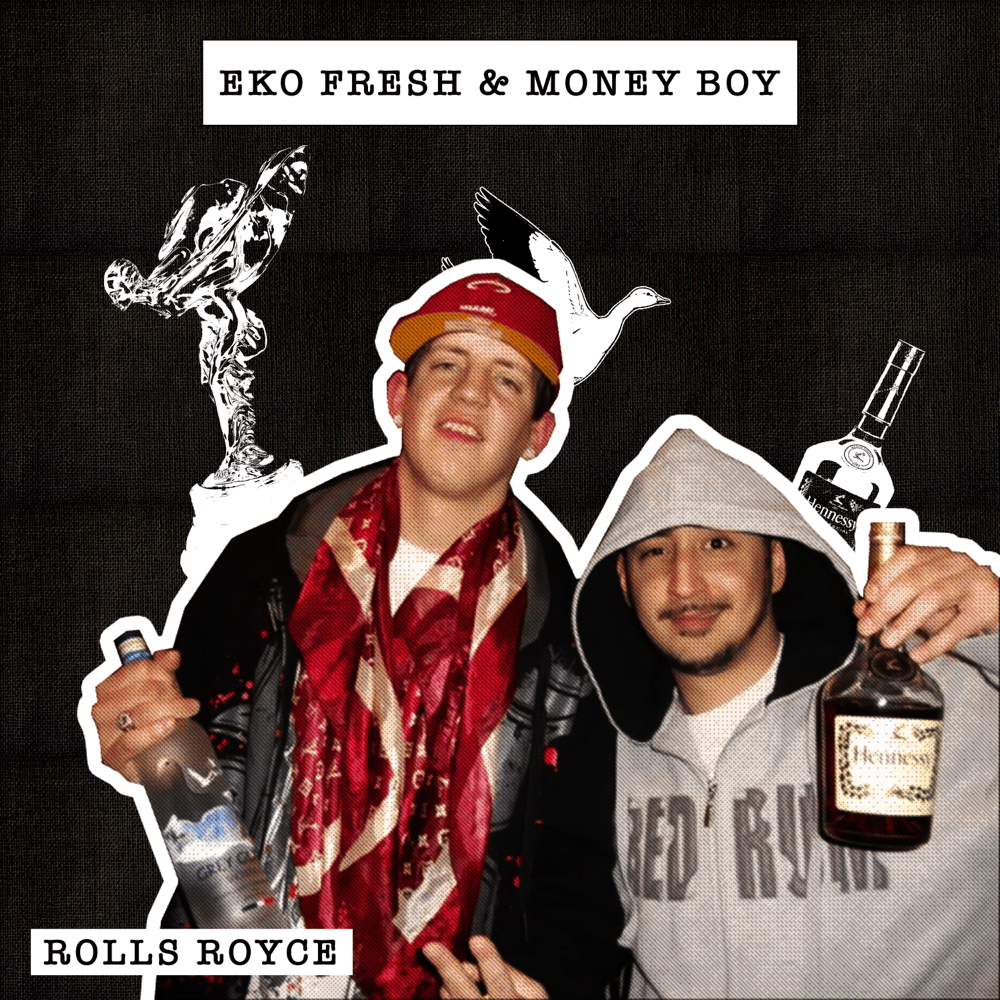 Album cover art for "Rolls Royce" by Eko Fresh