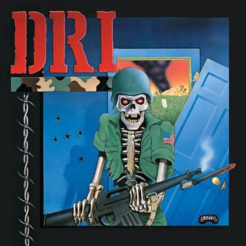 Album cover art for "Violent Pacification" by D.R.I.