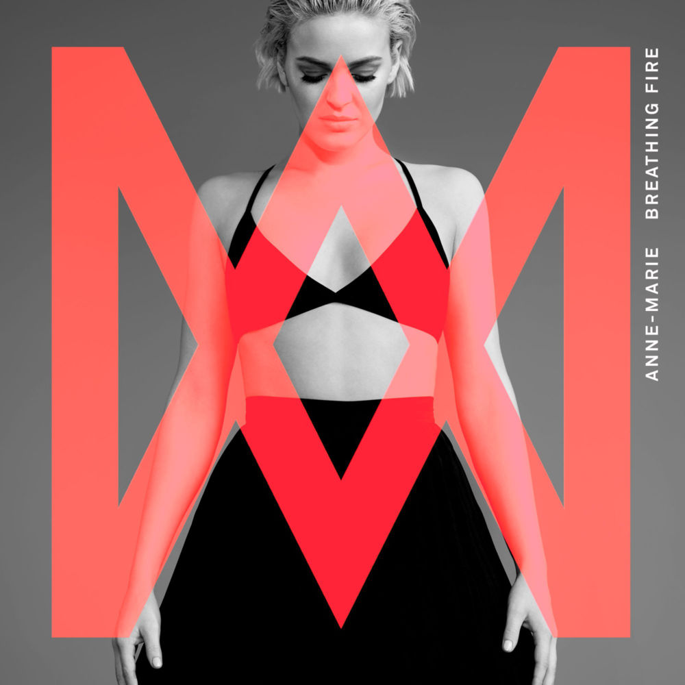 Album cover art for "Breathing Fire" by Anne-Marie