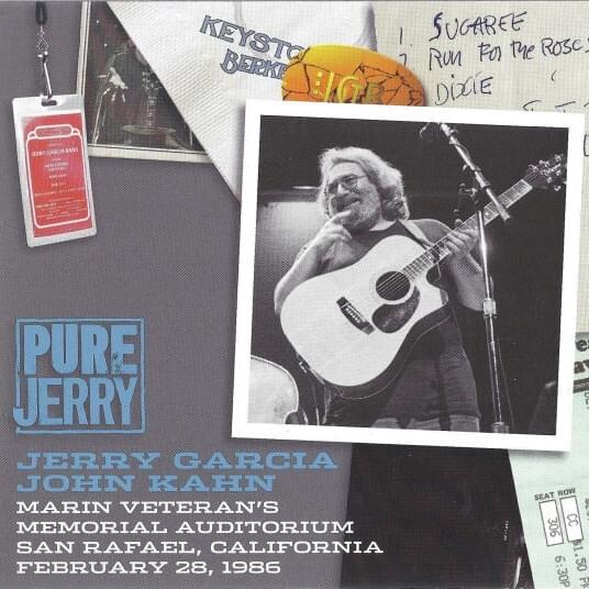 Album cover art for "Deep Elem Blues" by Jerry Garcia