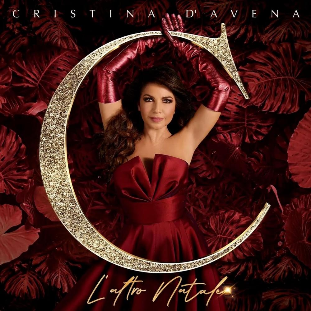 Album cover art for "L’altro Natale" by Cristina D’Avena