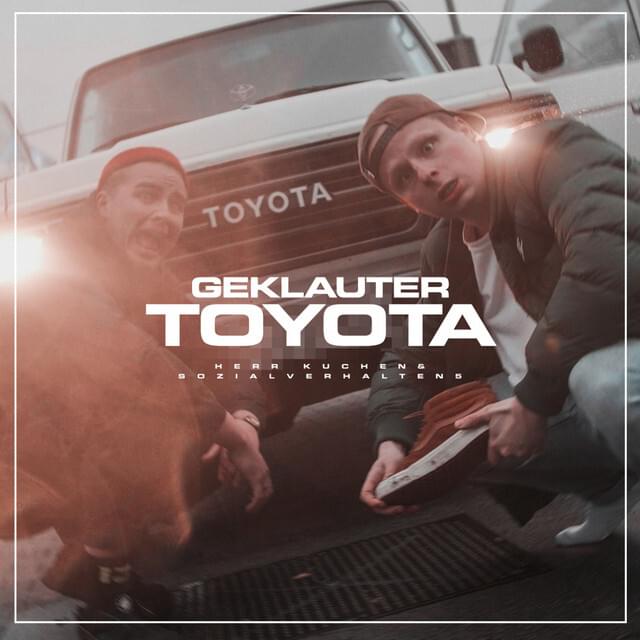 Album cover art for "Geklauter Toyota" by Herr Kuchen