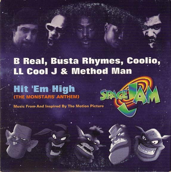 Album cover art for "Hit ‘Em High (The Monstars’ Anthem)" by B-Real