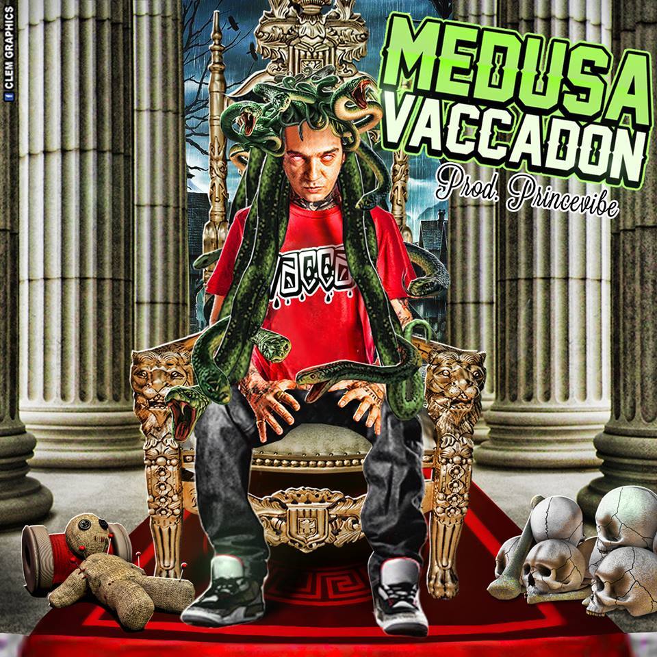 Album cover art for "Medusa" by Vacca
