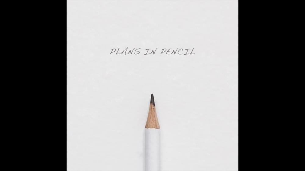 Album cover art for "Plans in Pencil" by Tyler Ward