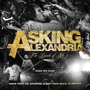 Album cover art for "The Death of Me (Rock Mix)" by Asking Alexandria