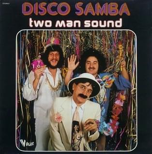 Album cover art for "Disco Samba" by Two Man Sound