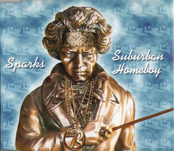 Album cover art for "Suburban Homeboy" by Sparks
