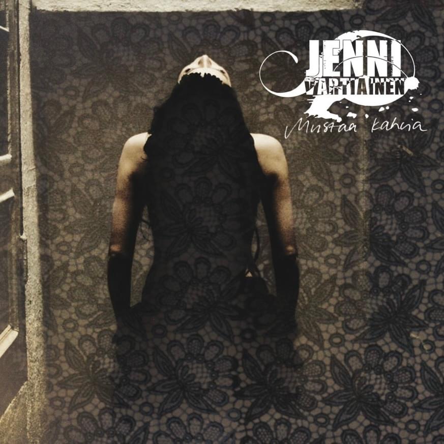 Album cover art for "Mustaa Kahvia" by Jenni Vartiainen