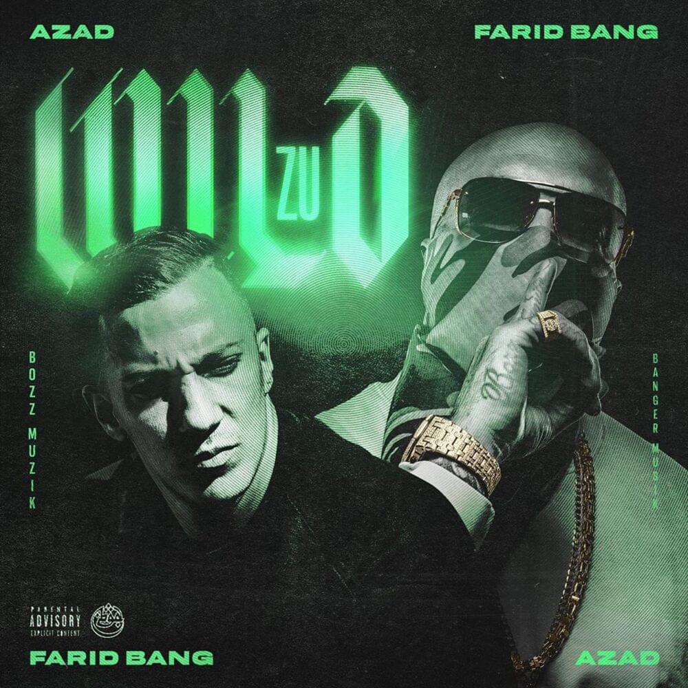 Album cover art for "ZU WILD" by Azad