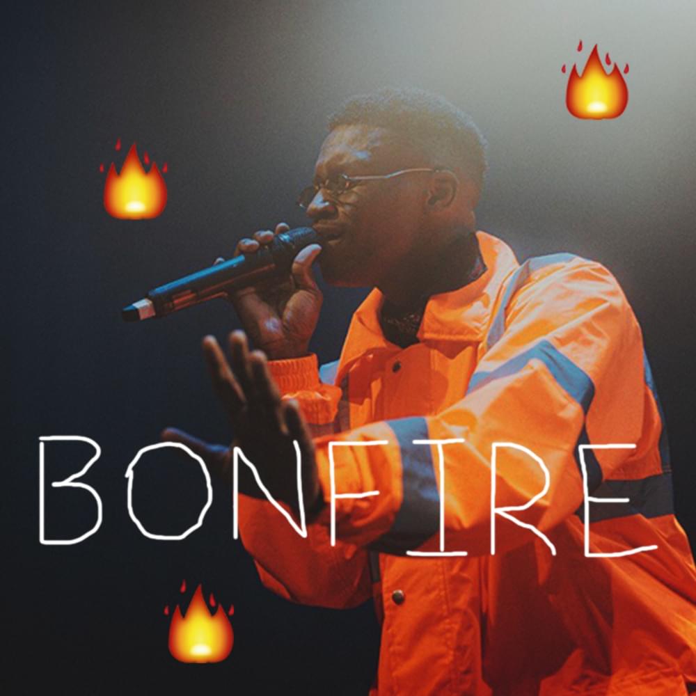 Album cover art for "Bonfire" by TVORCHI