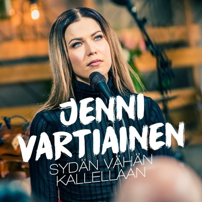 Album cover art for "Sydän vähän kallellaan (Vain elämää kausi 7)" by Jenni Vartiainen