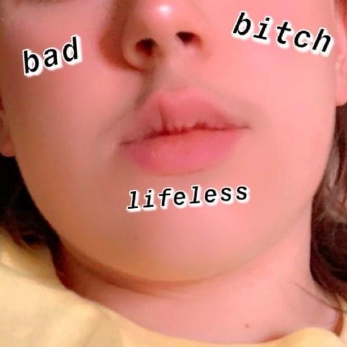 Album cover art for "•bad bitch lifeless•" by ghostholding