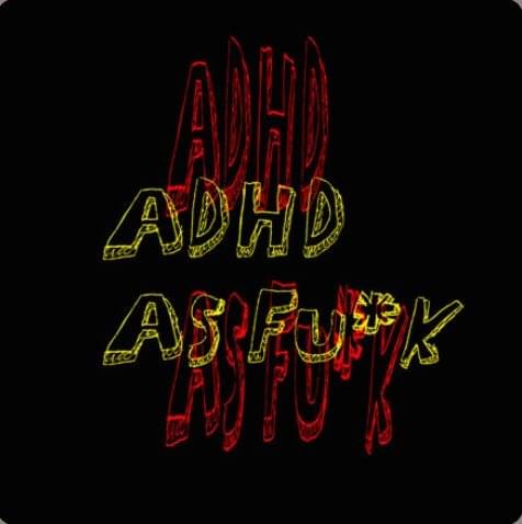 Album cover art for "ADHD" by Trill Pem