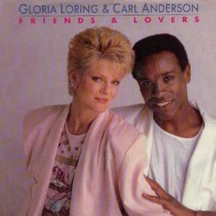 Album cover art for "Friends & Lovers" by Gloria Loring