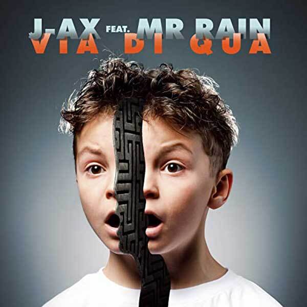 Album cover art for "Via di qua" by J-Ax & Mr.Rain
