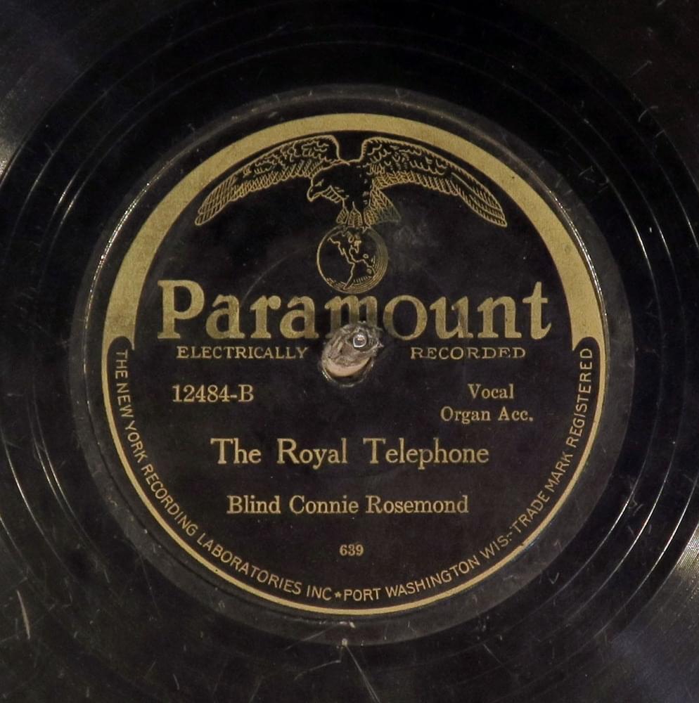 The Royal Telephone by Blind Connie Rosemond