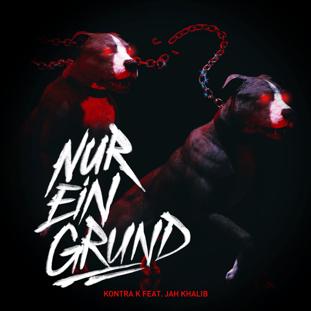 Album cover art for "Nur ein Grund" by Kontra K & Jah Khalib