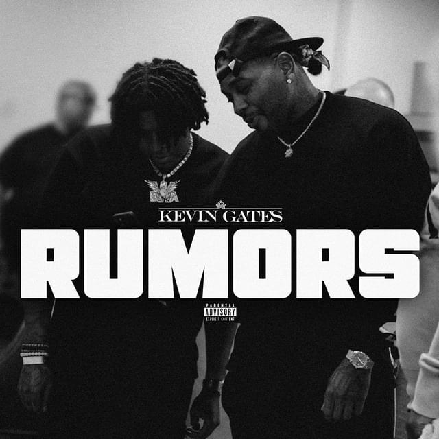 Album cover art for "RUMORS" by Kevin Gates