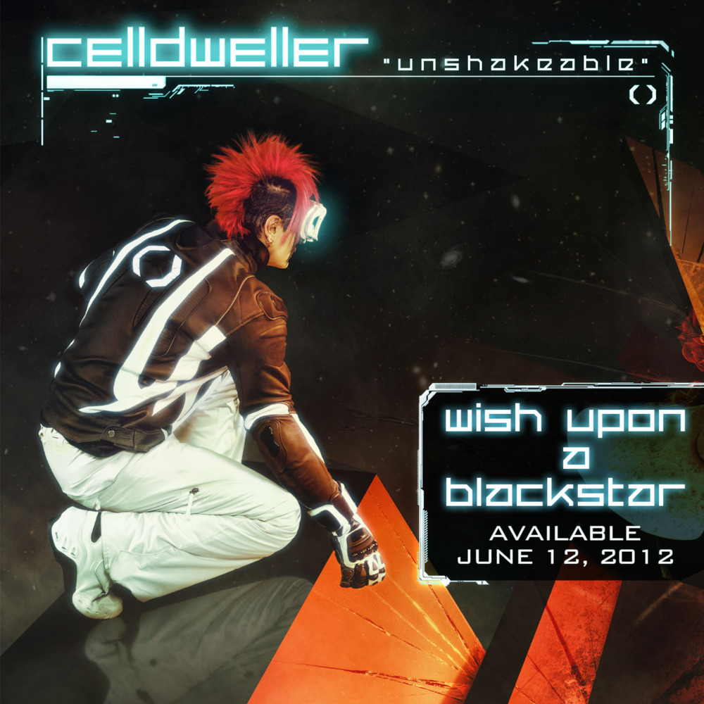 Album cover art for "Unshakeable" by Celldweller