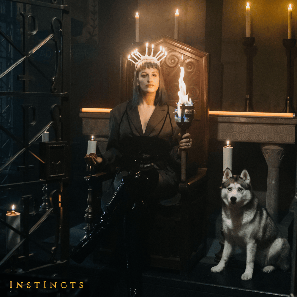Album cover art for "Instincts" by Aiko (CZE)