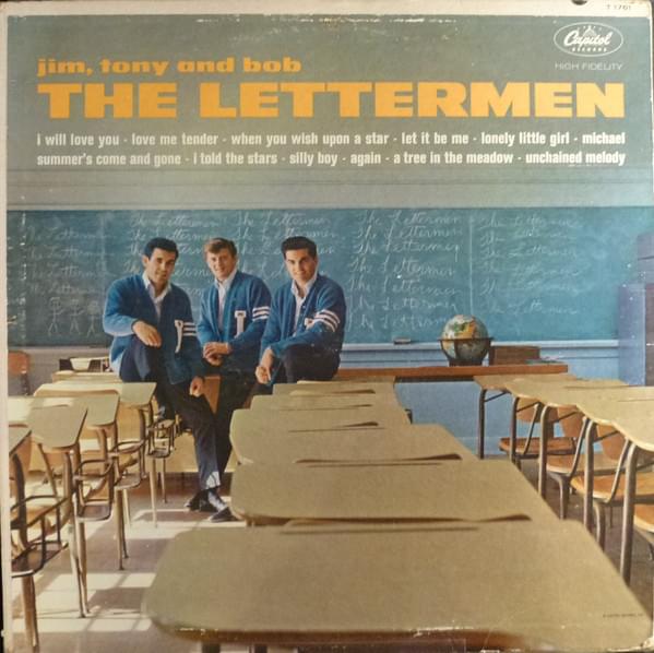 Album cover art for "Silly Boy (She Doesn’t Love You)" by The Lettermen