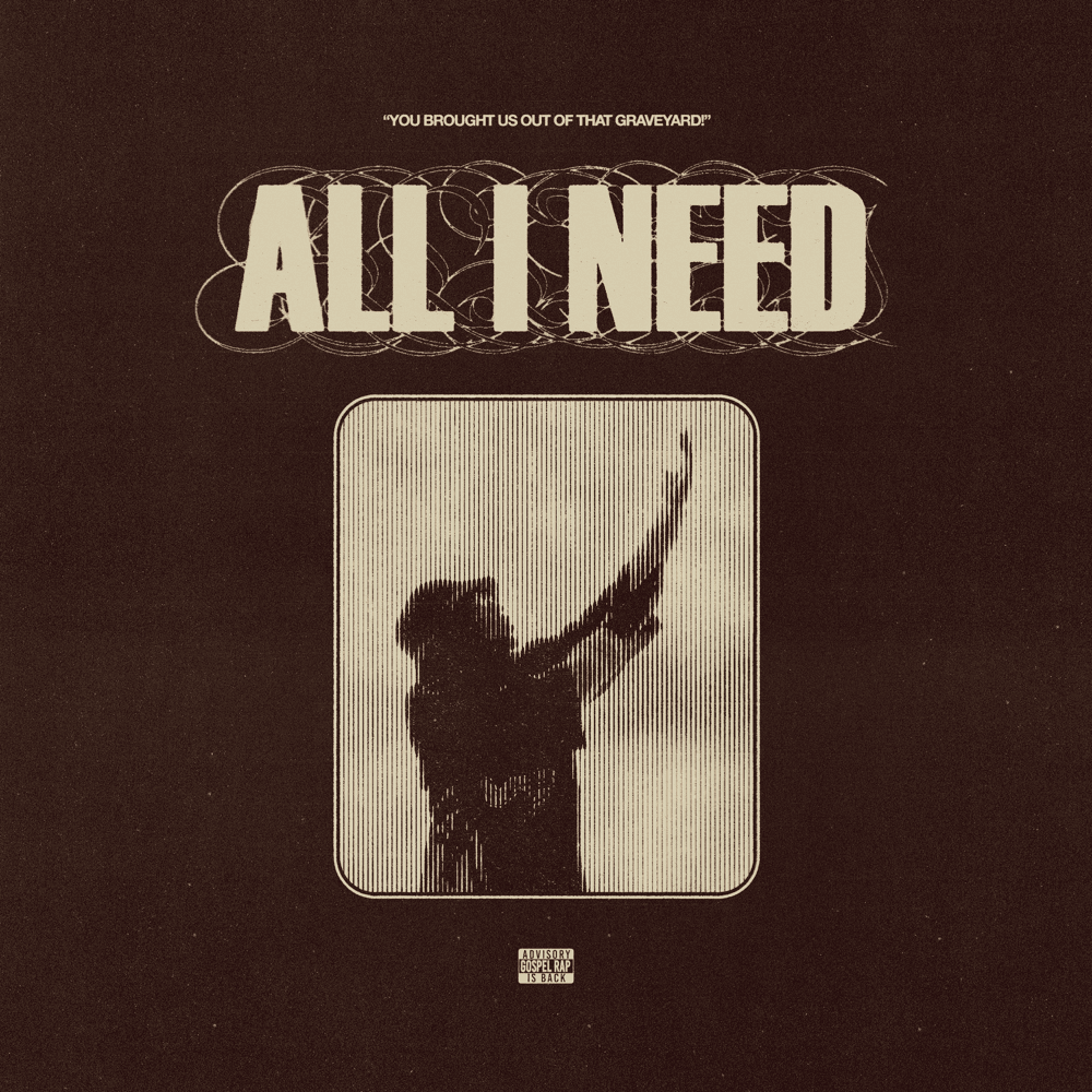 Album cover art for "All I Need" by 1K Phew