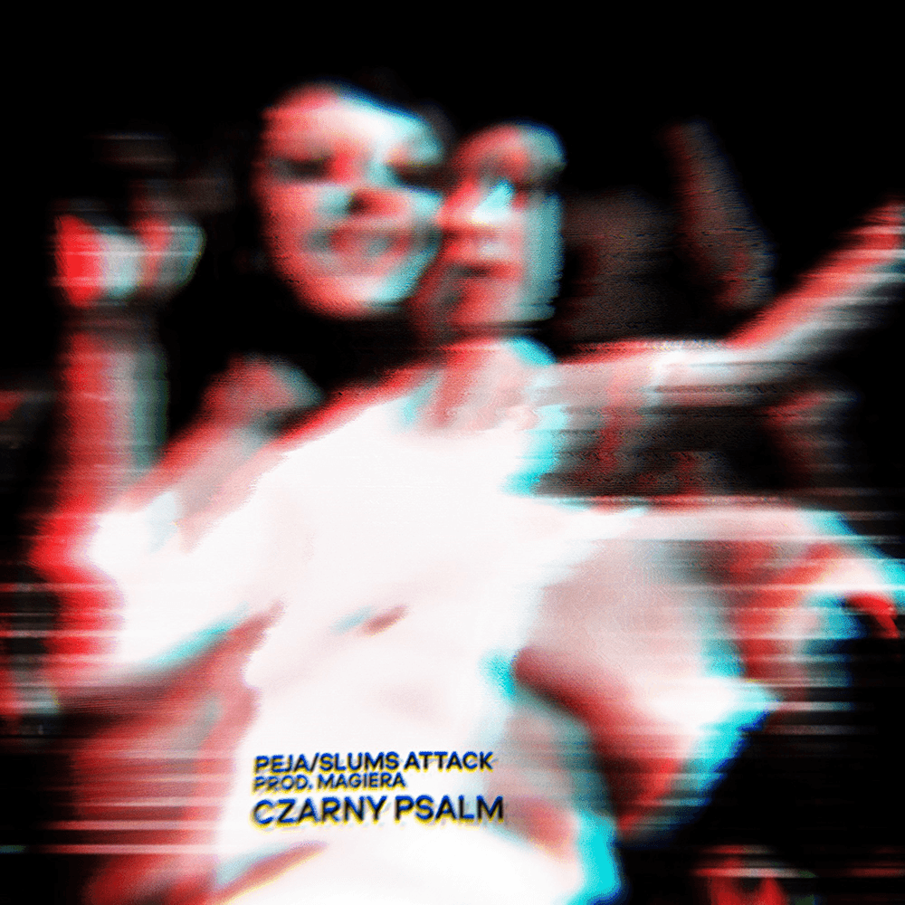 Album cover art for "Czarny psalm" by Peja