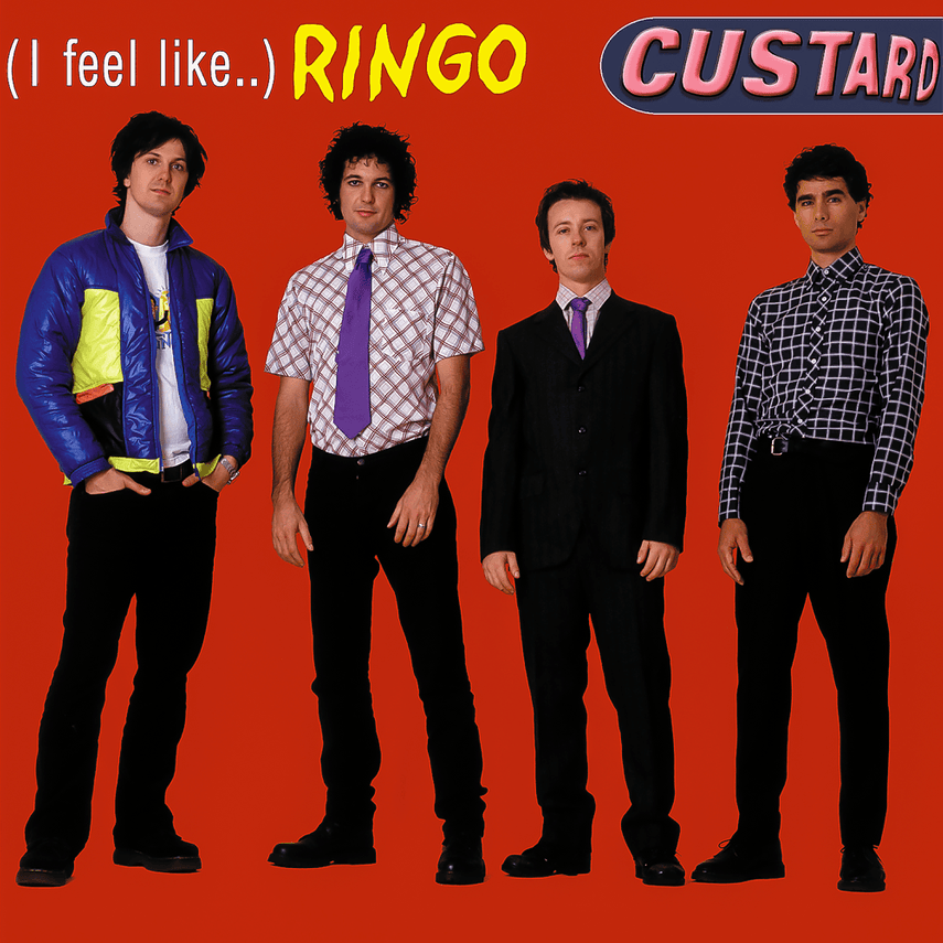 Album cover art for "(I Feel Like...) Ringo (Single Edit)" by Custard
