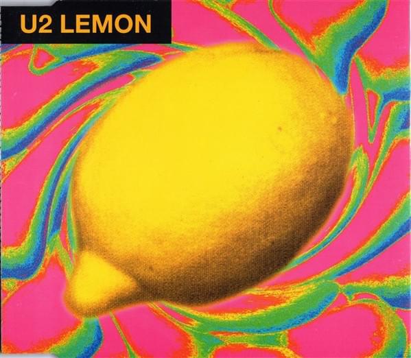 Album cover art for "Lemon" by U2