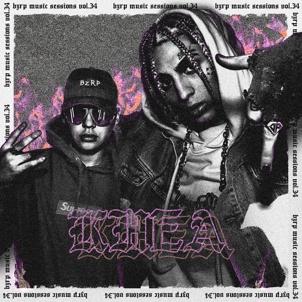 Album cover art for "KHEA: Bzrp Music Sessions, Vol. 34" by Bizarrap