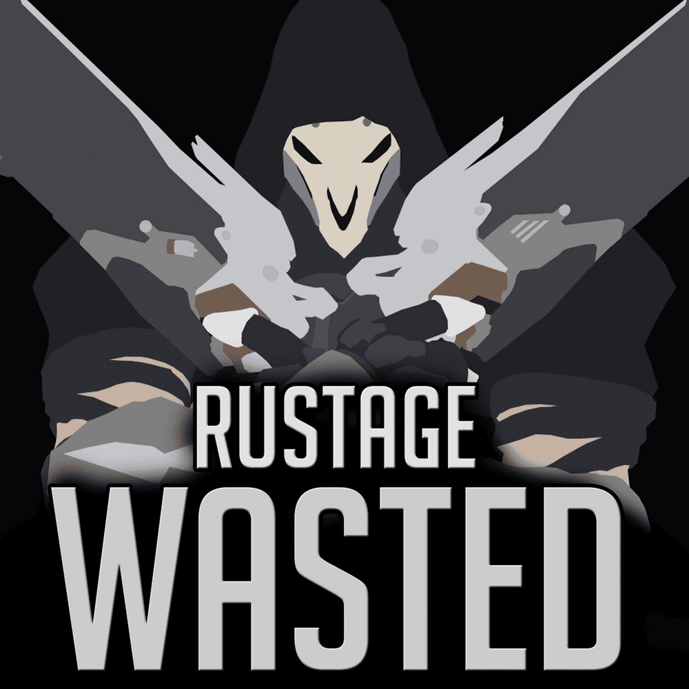Album cover art for "Reaper Rap (Wasted)" by Rustage