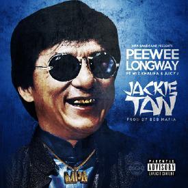 Album cover art for "Jackie Tan" by Peewee Longway & Juicy J & Wiz Khalifa
